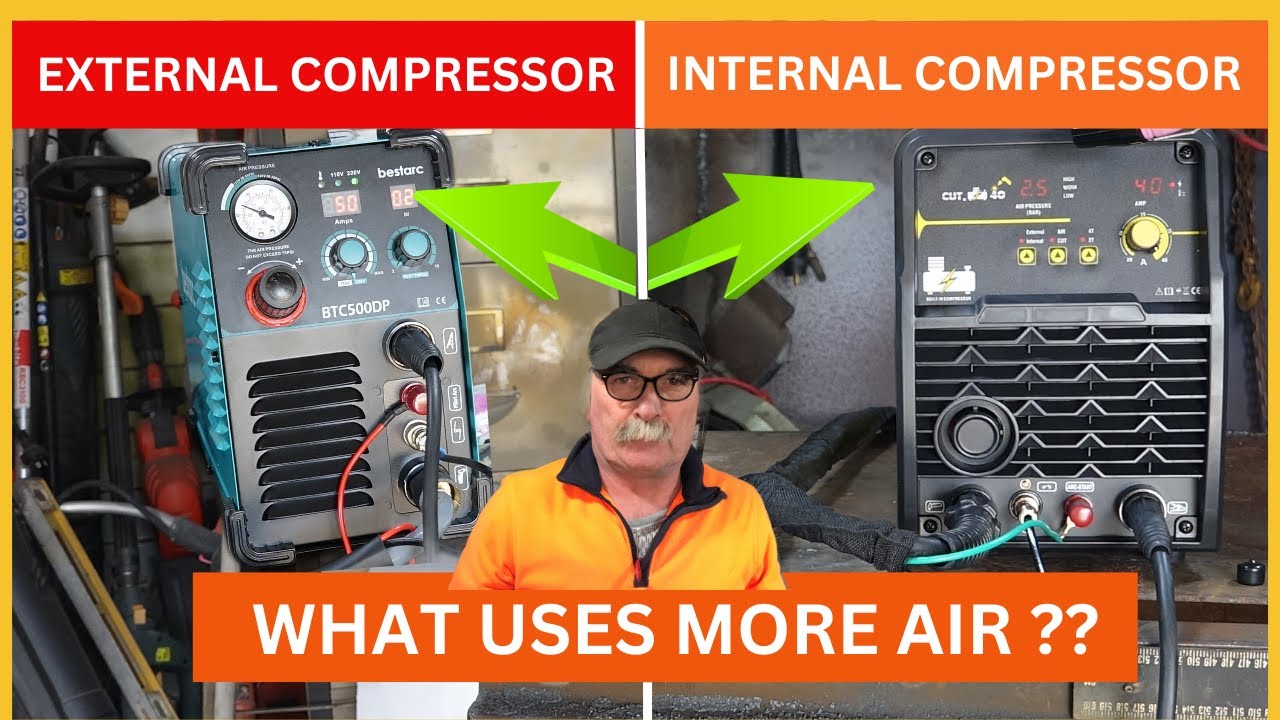 Will a Plasma Cutter with Built-In Air Compressor Use Less Air Than a Standard One?