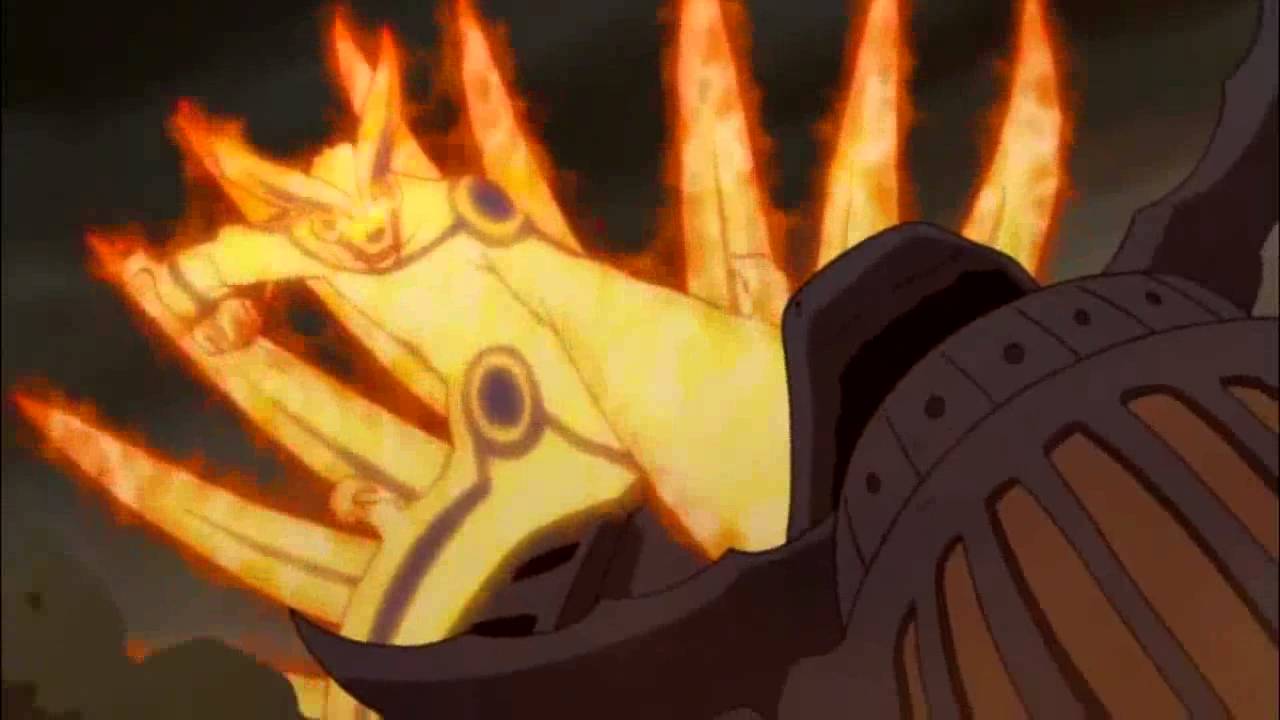 Naruto Kurama Mode VS Tobi and Bijuus AMV Skillet   Sick Of It