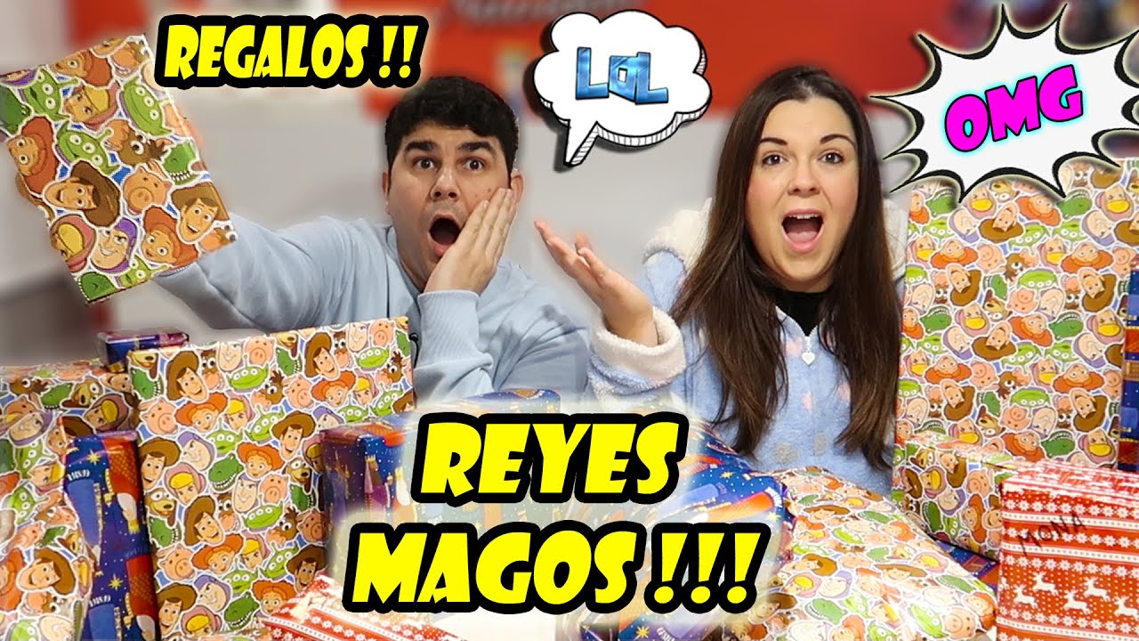 ABRIENDO REGALOS DE REYES MAGOS!! Abrimos regalos de Navidad LOL Retos Divertidos