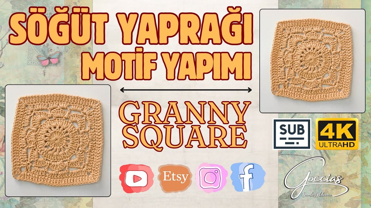 SÖĞÜT YAPRAĞI MOTİF YAPIMI