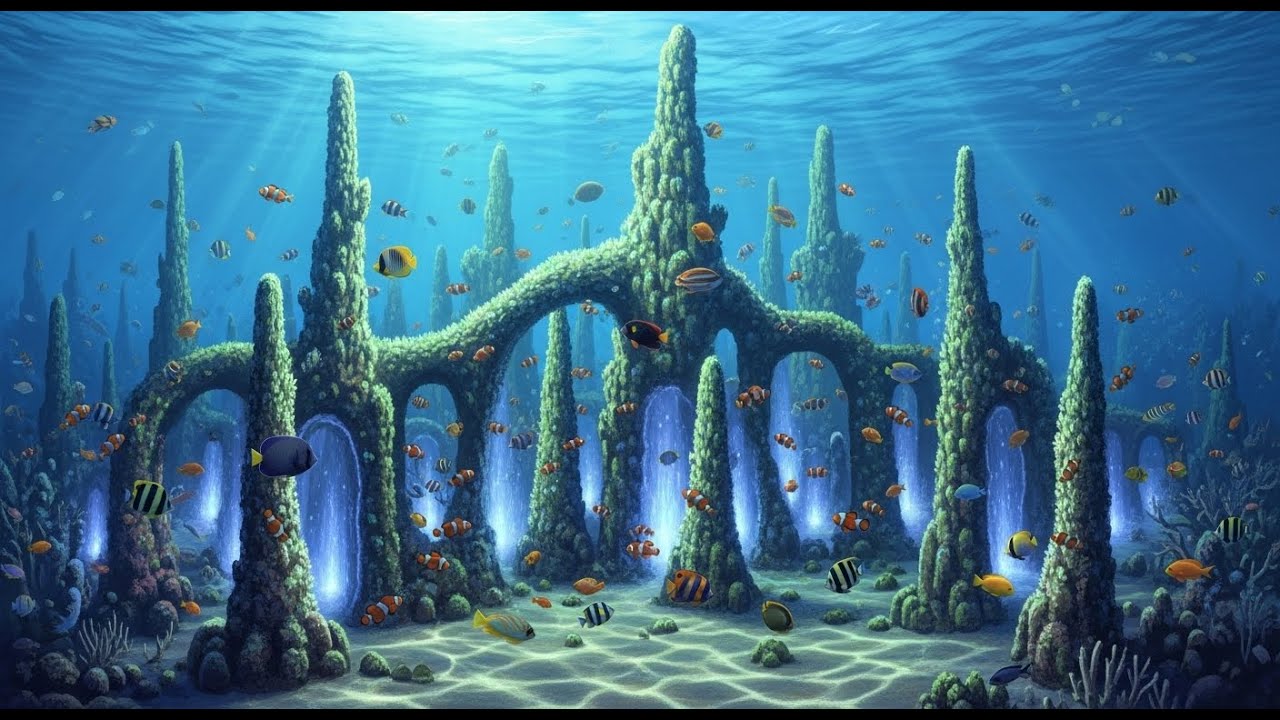 Dawn In Celestial Light: Ambient Piano In Oceanic Peace | Ambient Ocean Music For Inner Peace