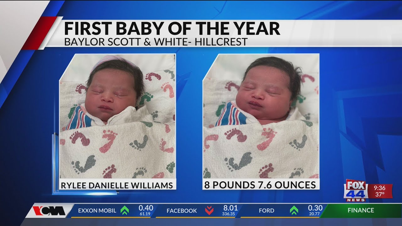 First baby of the year at Baylor Scott and White Hillcrest