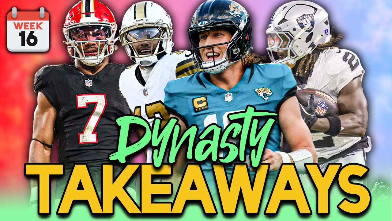 Dynasty Fantasy Football Week 16 Recap | Risers, Fallers, Trade Targets & Dynasty Takeaways