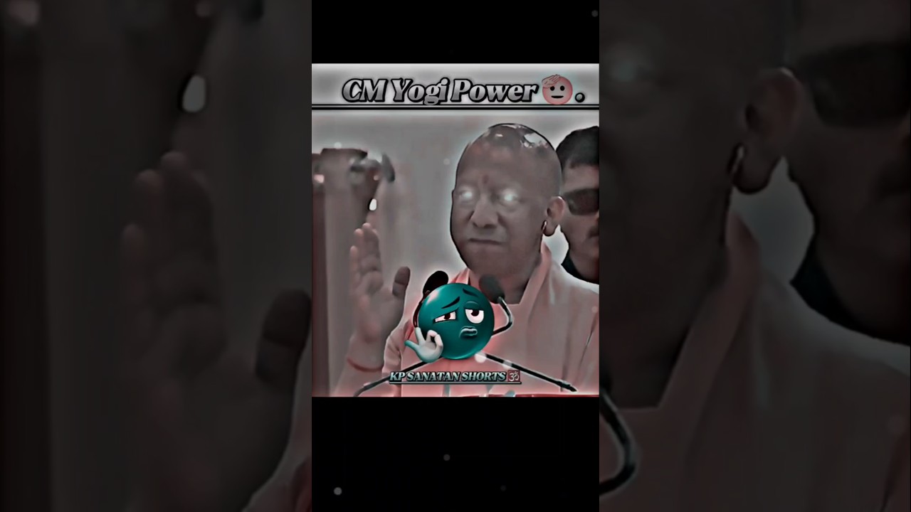 CM Yogi Power 🫡|| CM Yogi Adityanath Attitude Status 🫡|| #shorts #cmyogi #attitudestatus