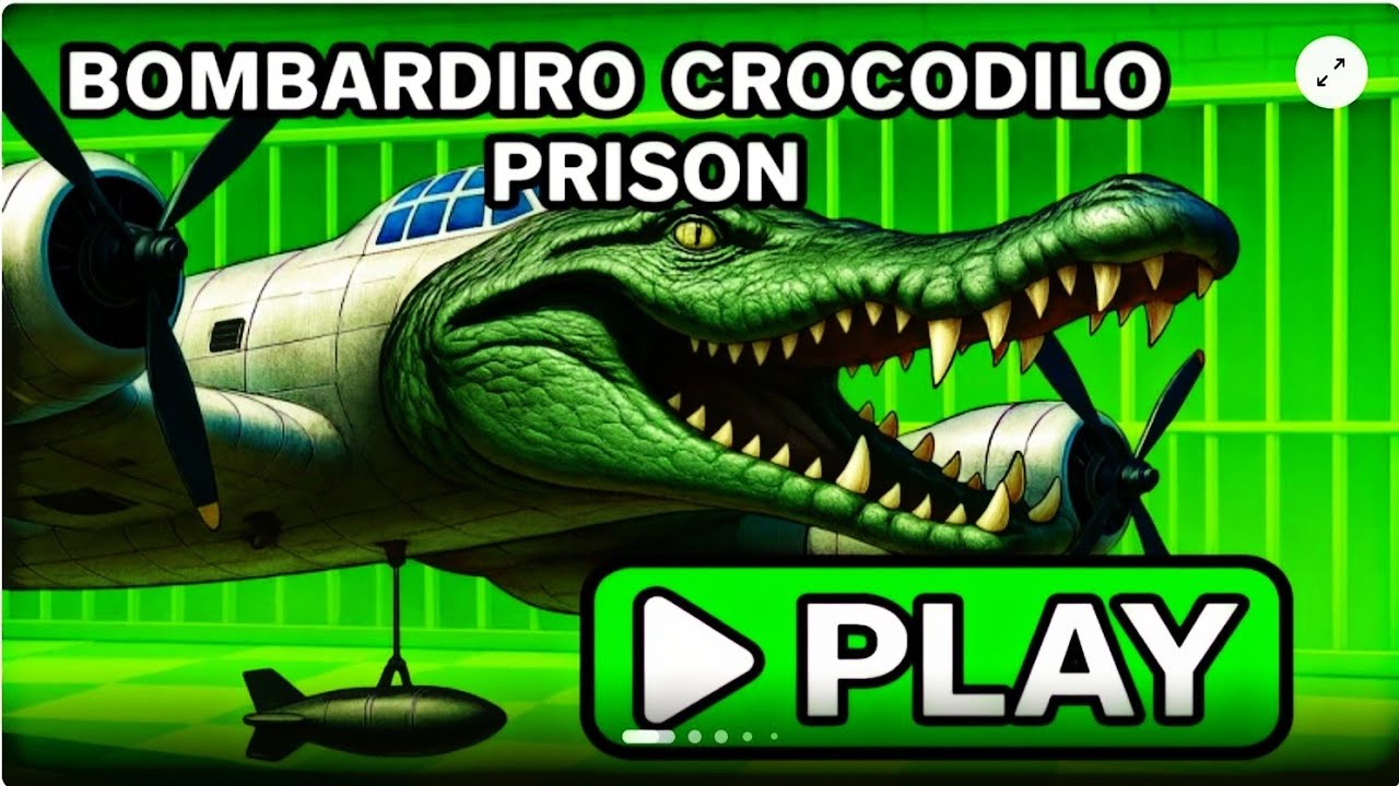 Bombardiro Crocodilo Prison Run Game, Roblox Game, Papa pizza game, Barry prison Run Game, Stumble 