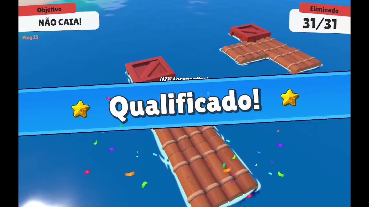 Ganhei uma skin nova do stumble guys fui o 1⁰