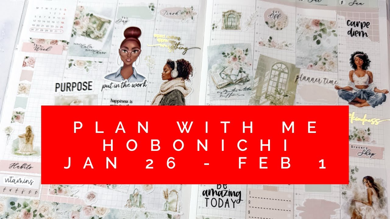 Планируйте вместе со мной | Hobonichi | 26 января - 1 февраля