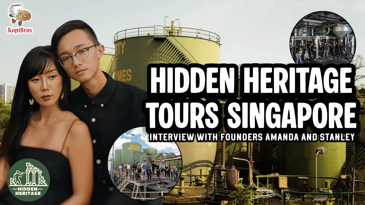 THE MOST UNIQUE TOURS IN SINGAPORE! (Int. with Stanley and Amanda from Hidden Heritage) | KopiBros