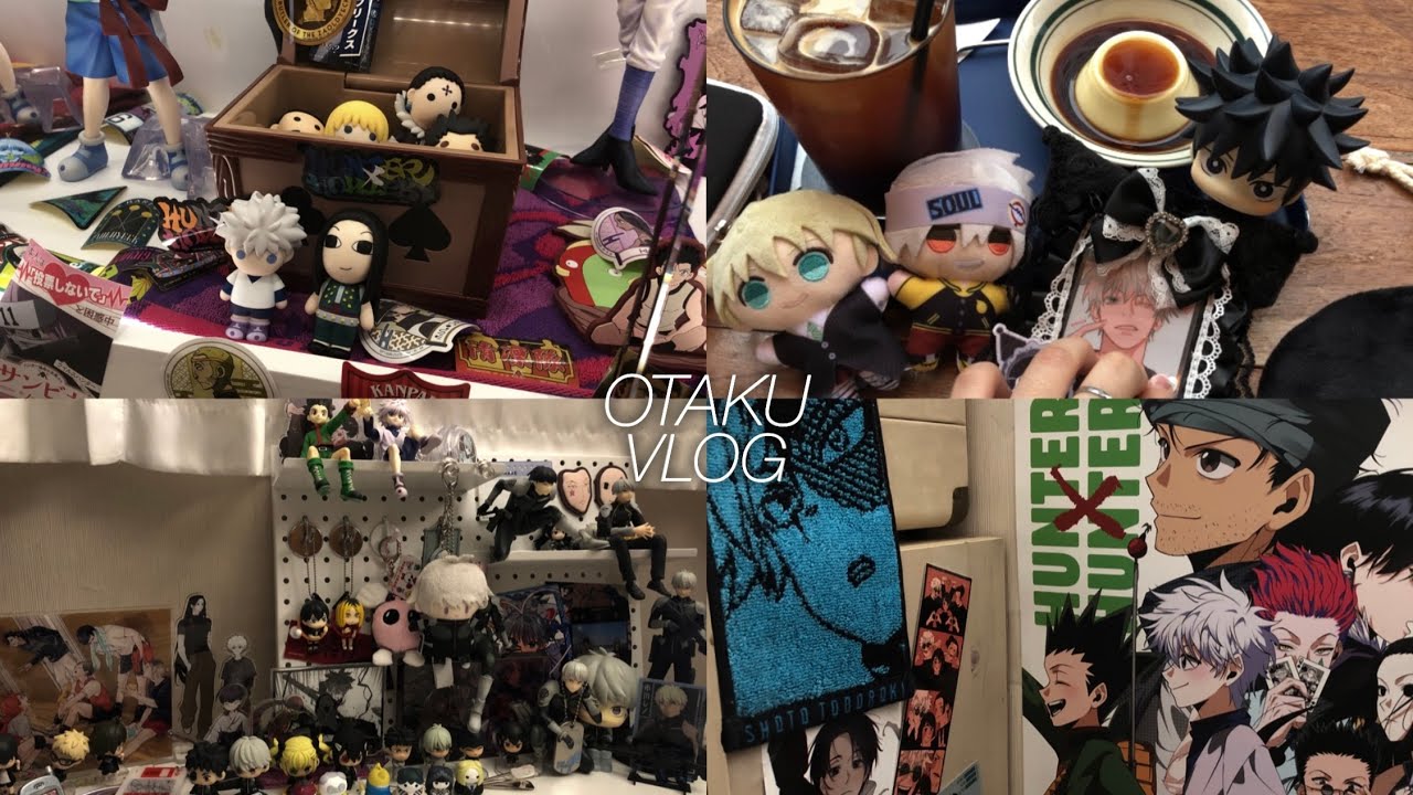 오타쿠 브이로그 | 헌터 쿠지하고 사멸회유 보고 굿즈존 꾸미기✨• 헌터x헌터 • 주술회전 • 하이큐 • 괴수8호 • 히로아카 • 사카데이 • 윈브레 • 쿠지깡 • 방꾸미기