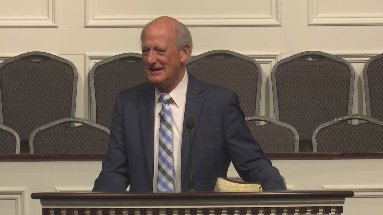 Dr. Jack Trieber preaching 