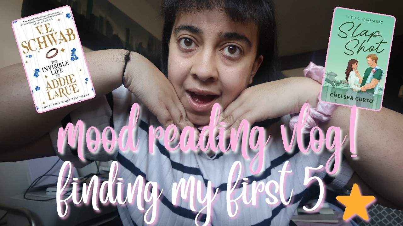 finding my first 5 ⭐ || mood reading vlog (spoiler free)!