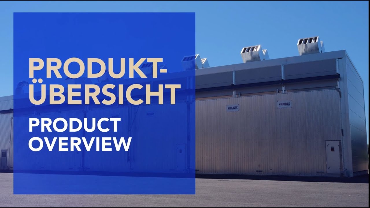 Mühlböck Trocknungsanlagen - Produktübersicht / product overview
