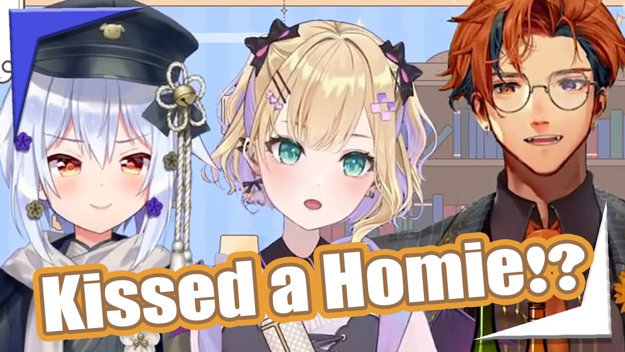 Roberu and Noa share their drunk kissing stories【Holostars VSpo EngSub】