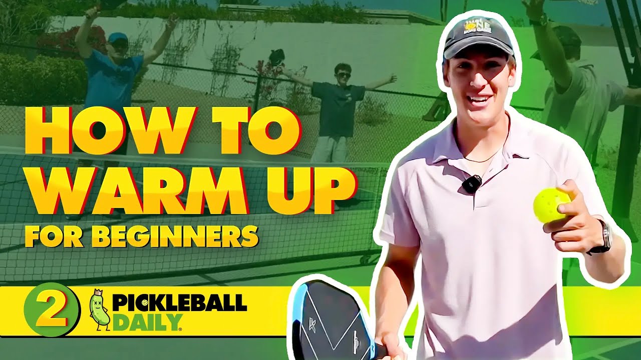 Pickleball Warm Up Drills to Play Better & Avoid Injury