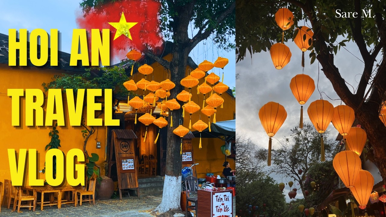 The Most Magical City in the World! 🇻🇳 ancient town, cosmetic shop & lots of food #hoian #vietnam