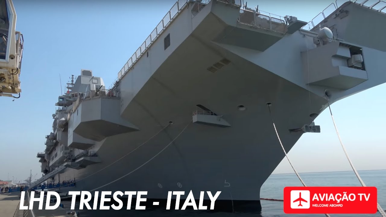 LHD Trieste Landing Helicopter Dock, Marina Militare &bull; Italy
