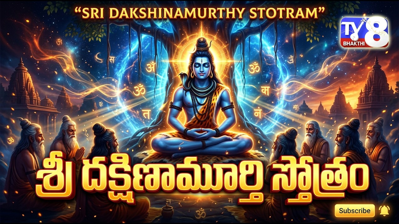 Sri Dakshinamurthy Stotram | Powerful Guru Stotram for Wisdom & Knowledge | Lord Shiva