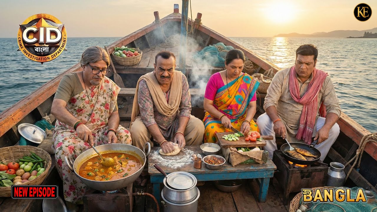 নৌকায় খাবার রান্না করে সমুদ্র মিশনে যাওয়া সিআইডি দল! এরপরই ঘটল বড় রহস্য || CID Bangla || ২০২৬