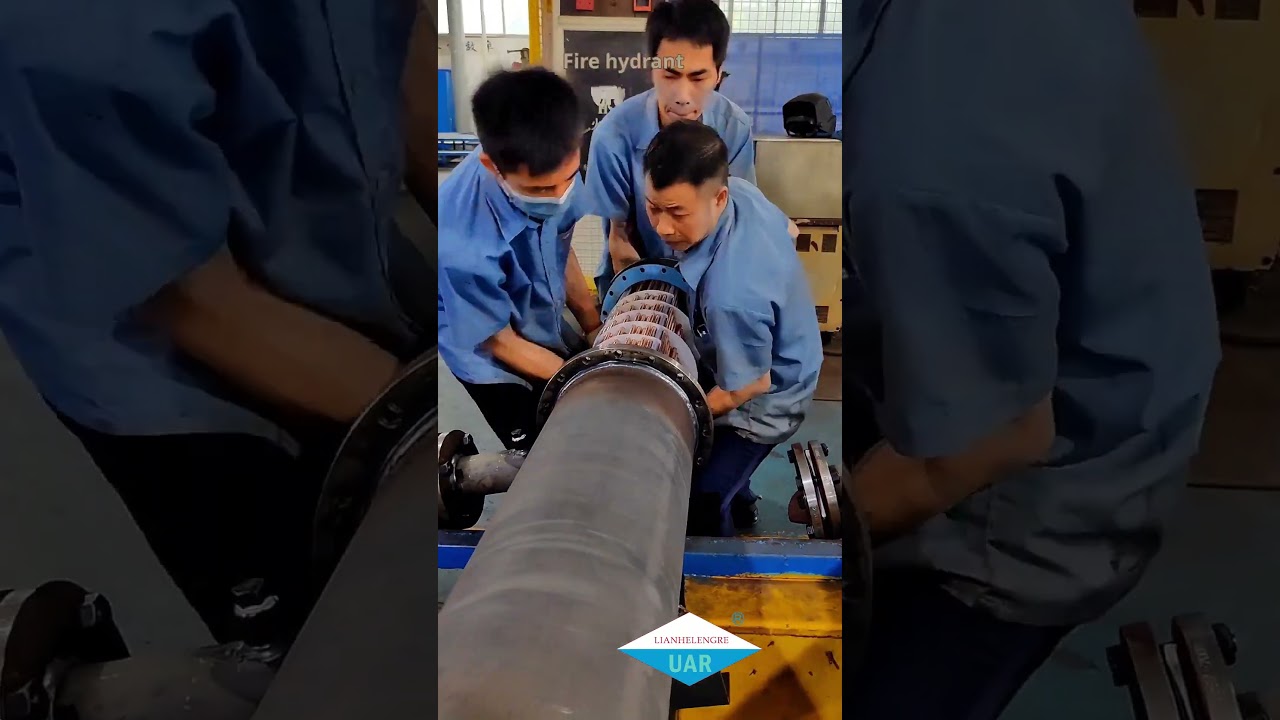 U-shaped heat exchanger  #hvacr #heatexchanger #uar