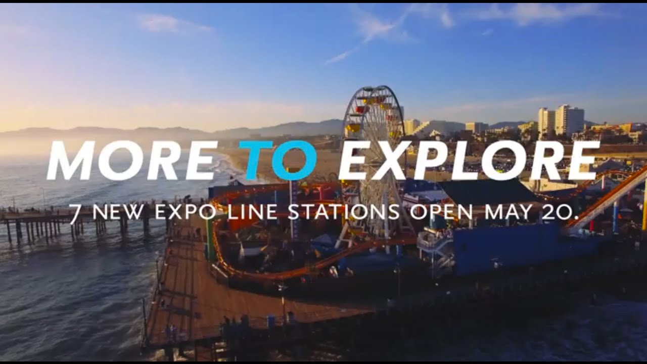 Metro Expo Line: Downtown Los Angeles to Santa Monica