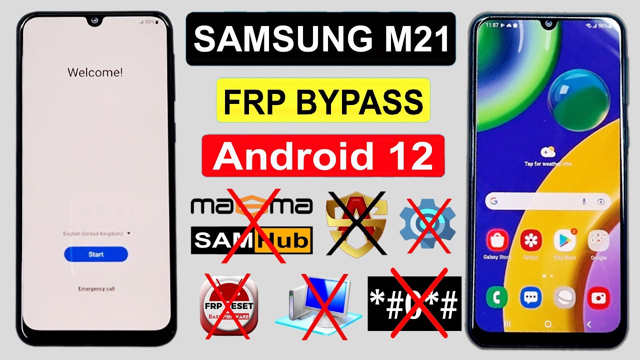 Samsung M21 Frp Bypass Android 12 | Samsung Galaxy M21 Google Lock Bypass | Samsung M21 (M215F) Frp