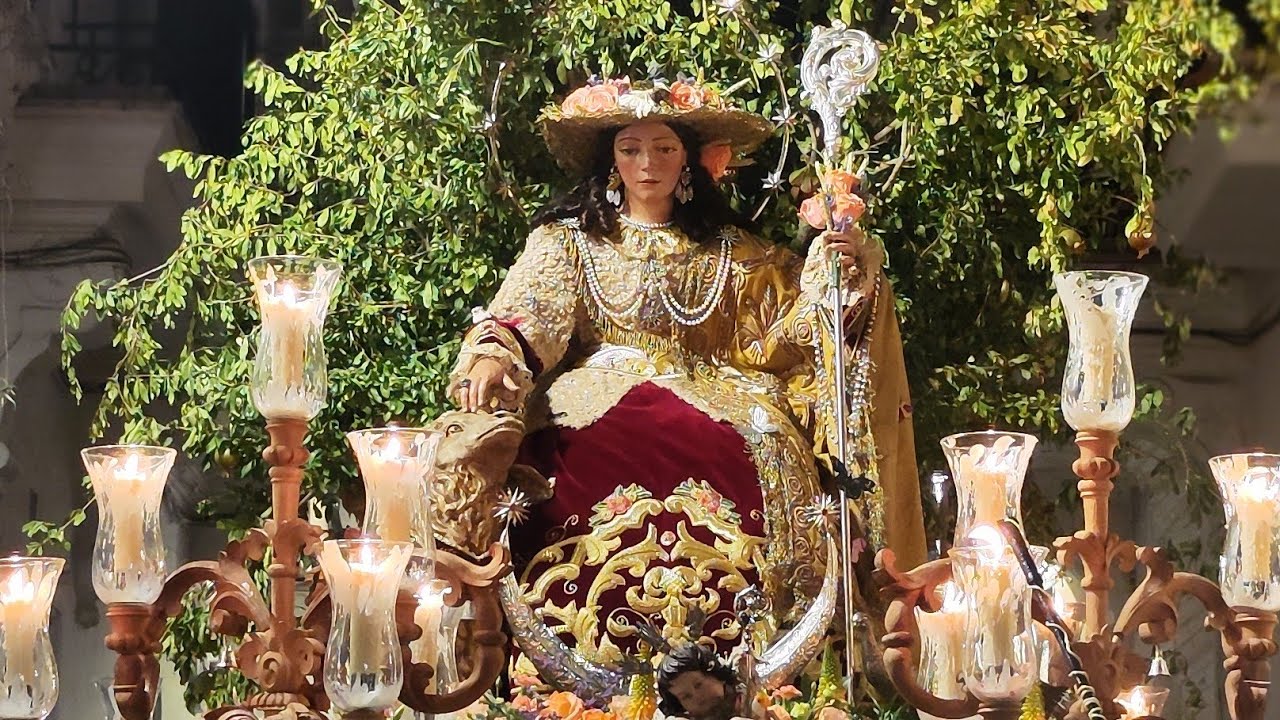 [4K] MULTICÁMARA Divina Pastora (San Dionisio), c/ Conde Cañete, Jerez junio 2024