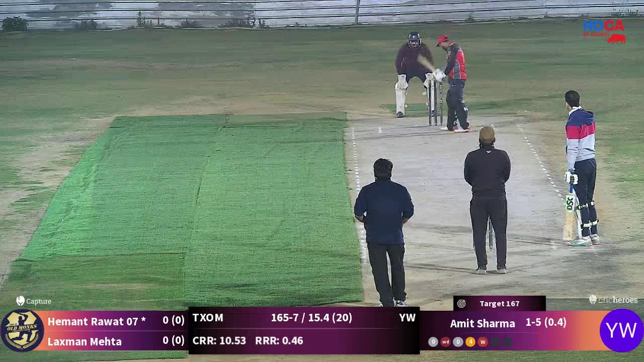 YARDSS Warriors vs The XI Old Monks live cricket match | 14-Feb-26 06:00 PM 20 live - NDCA Practise