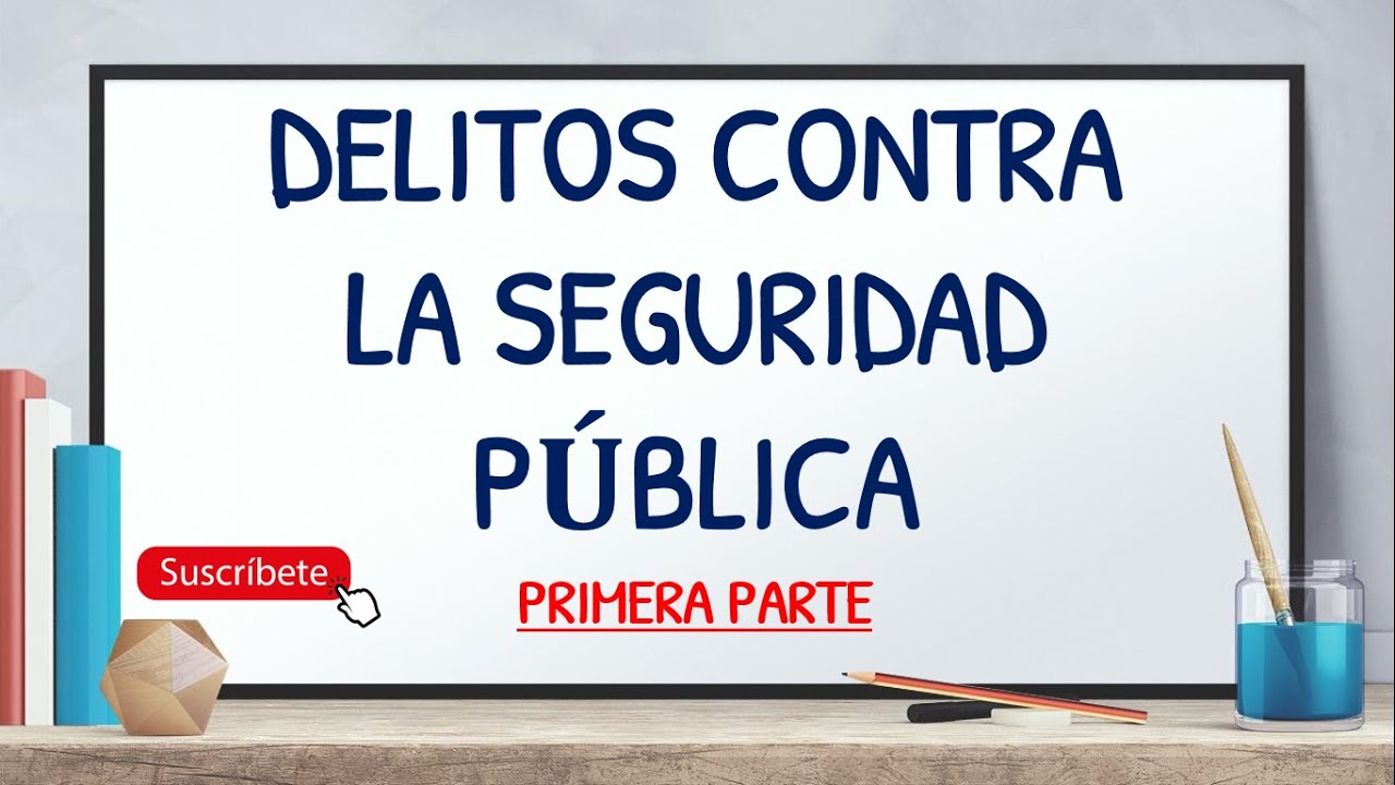 CONCIERTO PARA DELINQUIR SIMPLE Y AGRAVADO. DELITOS CONTRA LA SEGURIDAD PÚBLICA. PRIMERA PARTE.