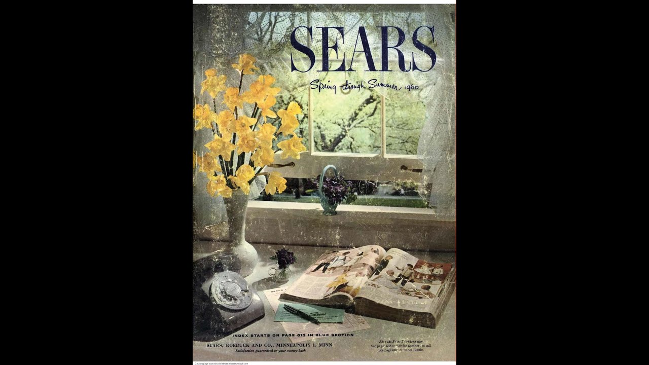 1960 Sears Spring Summer Big Book Catalog