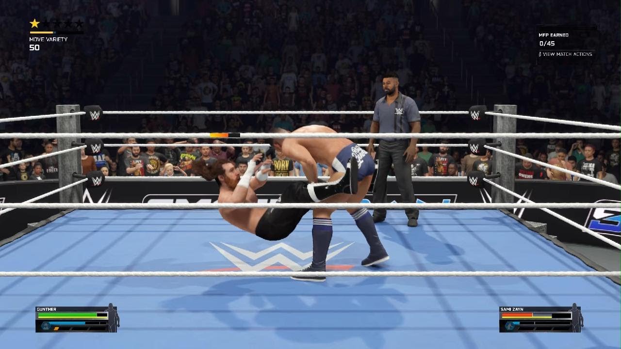 WWE 2K25: Sami falls to the General