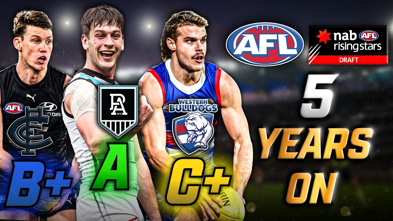 RE-GRADING The 2018 AFL Draft 5 Years Later