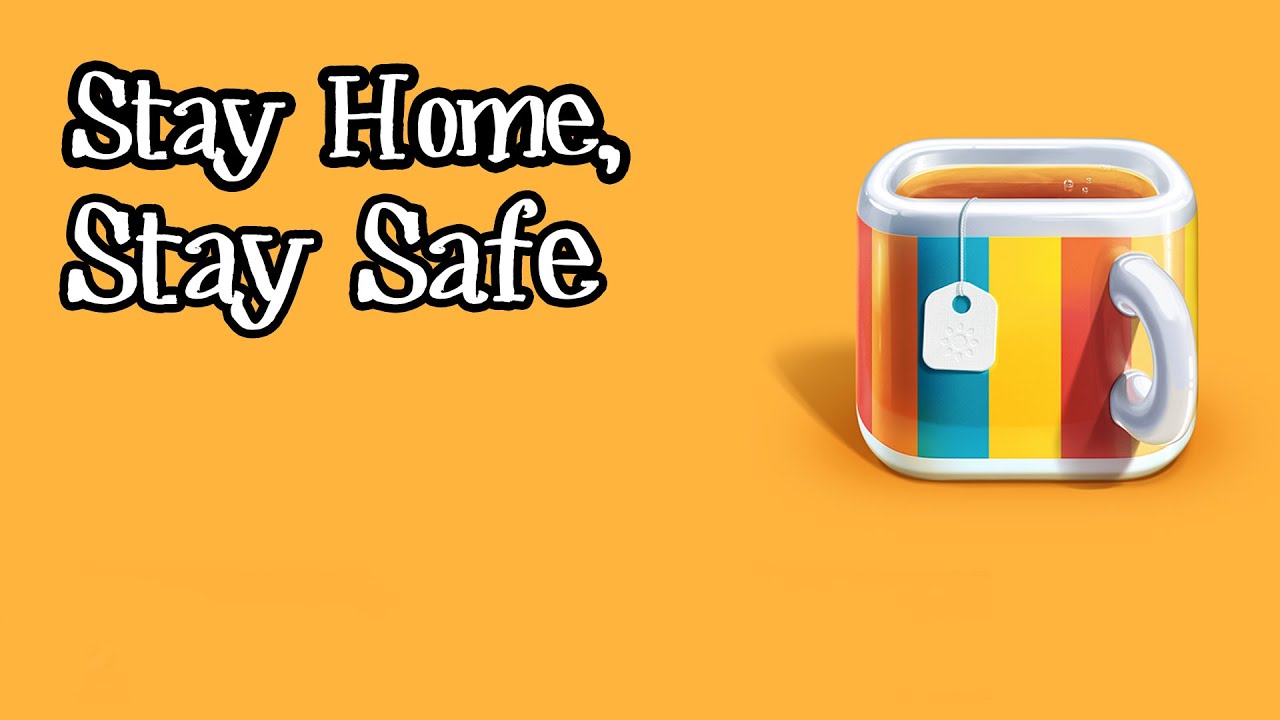 Facebook cover design Idea | Stay Home, Stay Safe ✔