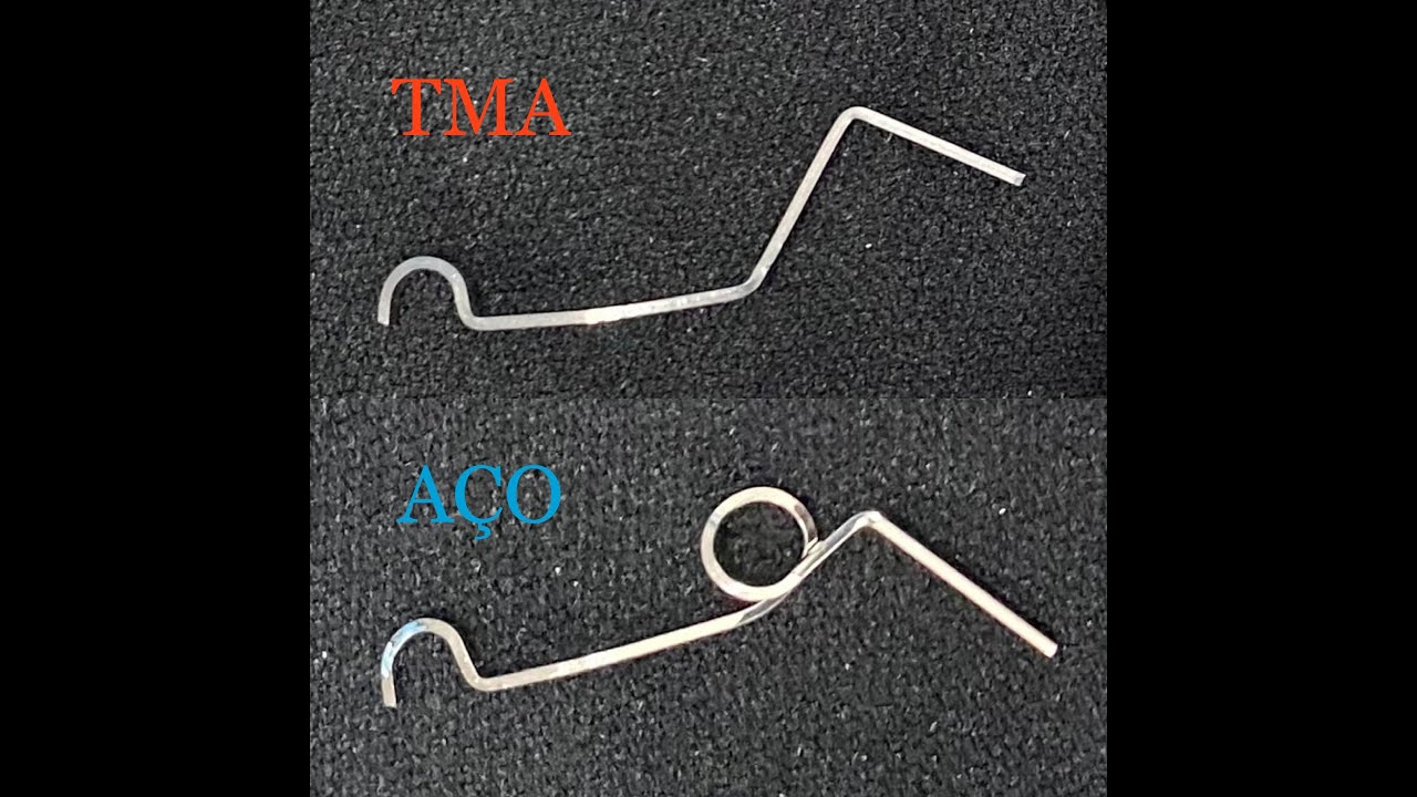 Cantilever simples para verticalizar molar.