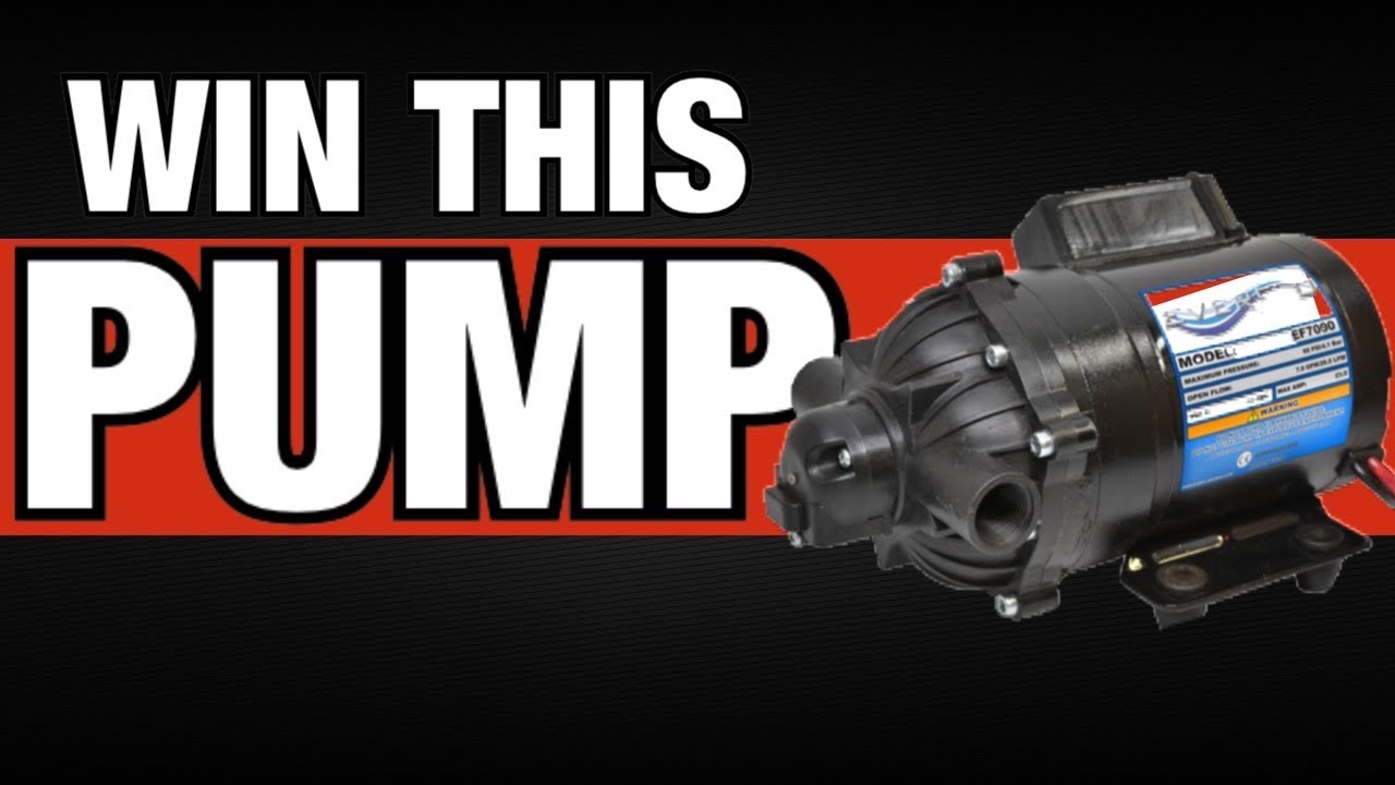 12 Volt Soft Wash Pump - Roof Washing Pump Giveaway -  The Winners!