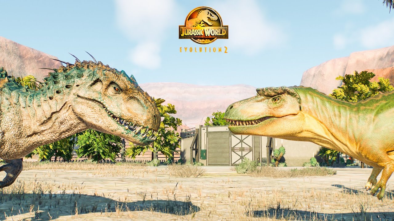 Indominus Rex Battles - Jurassic World Evolution 2