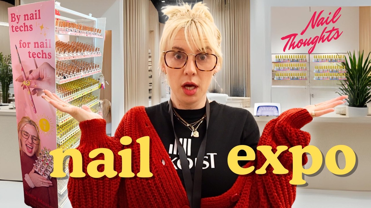 here’s what working a nail expo is like 