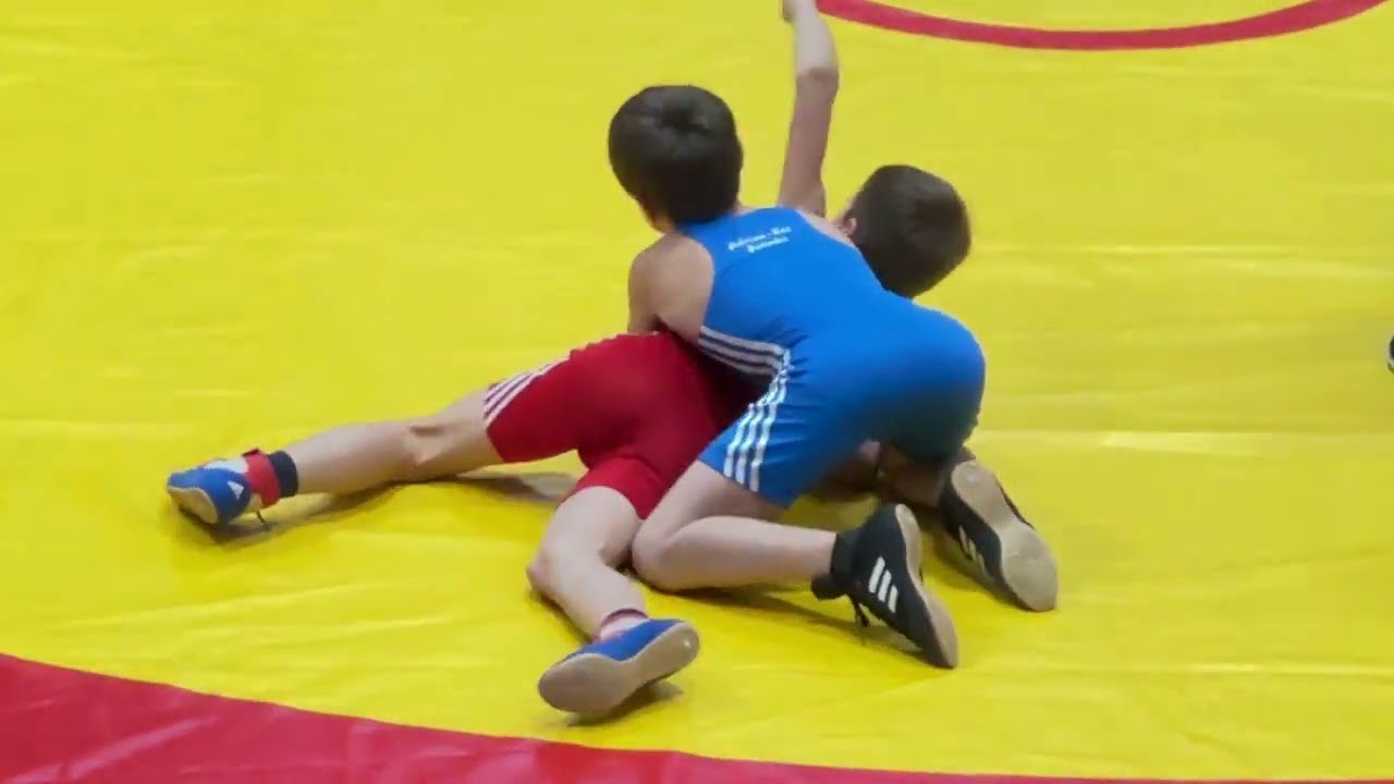 Wrestling / Ringen, LM Thüringen 2024, Jugend D (U10), Greco, 34 kg, Böttger - Jahnke
