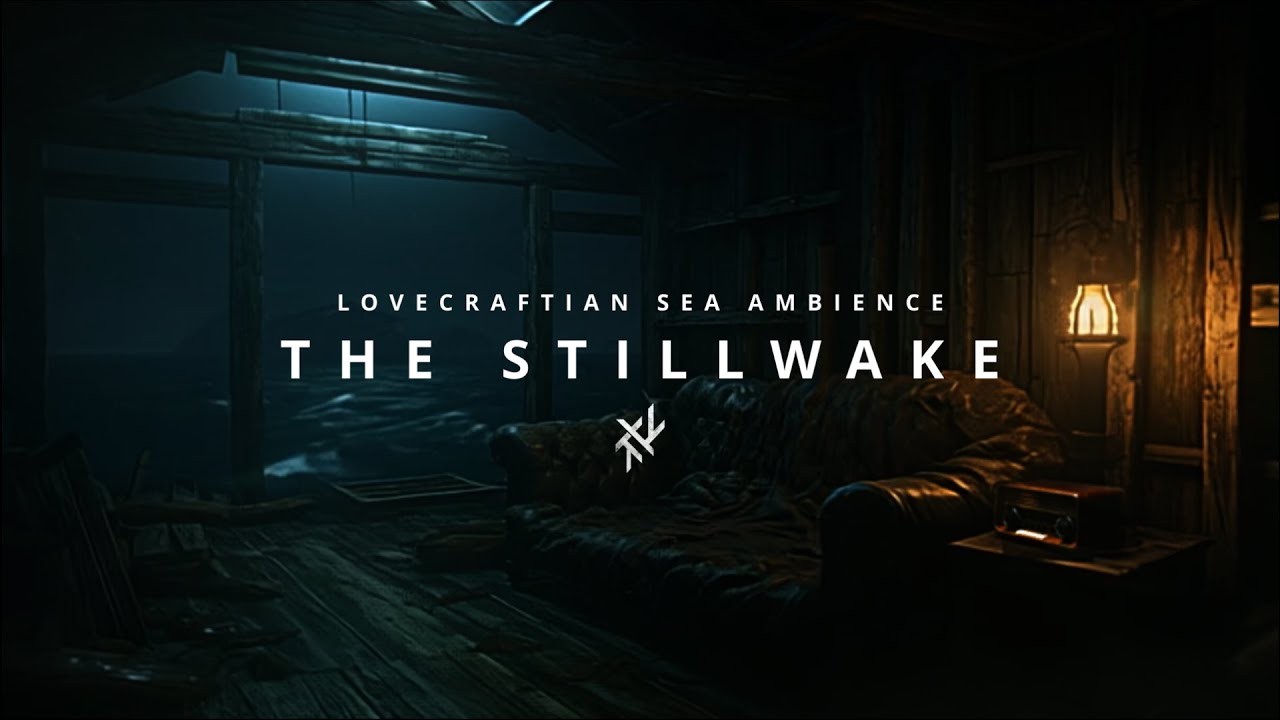 Peaceful Dark Lovecraftian Sea Ambience | #lovecraft #radio #ambience #darkambient #sea