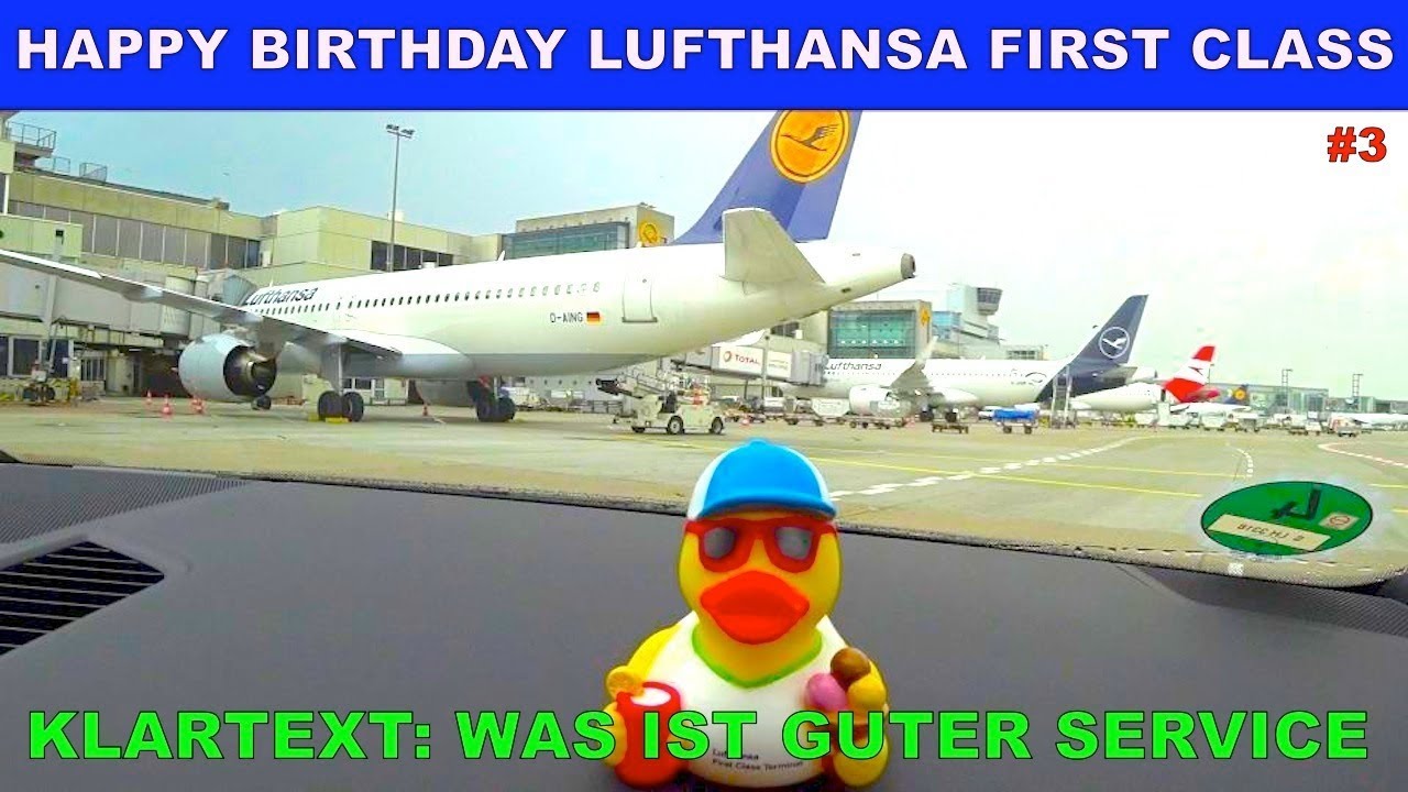 DARUM FLIEGT DER HON 30 JAHRE LUFTHANSA | Happy Birthday First Class Was ist guter Service #3