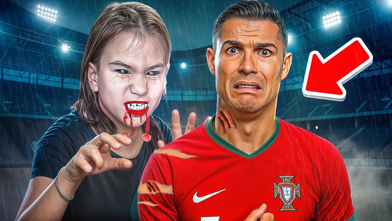 KLEINER JUNGE wurde zum VAMPIRE und Greift RONALDO an !😱