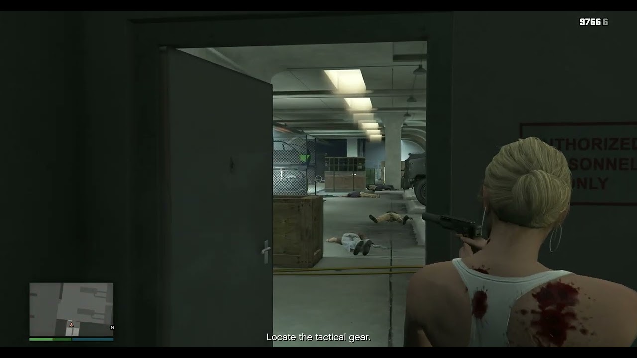 #Grand Theft Auto V Online #salvageyard #gangbanger robbery