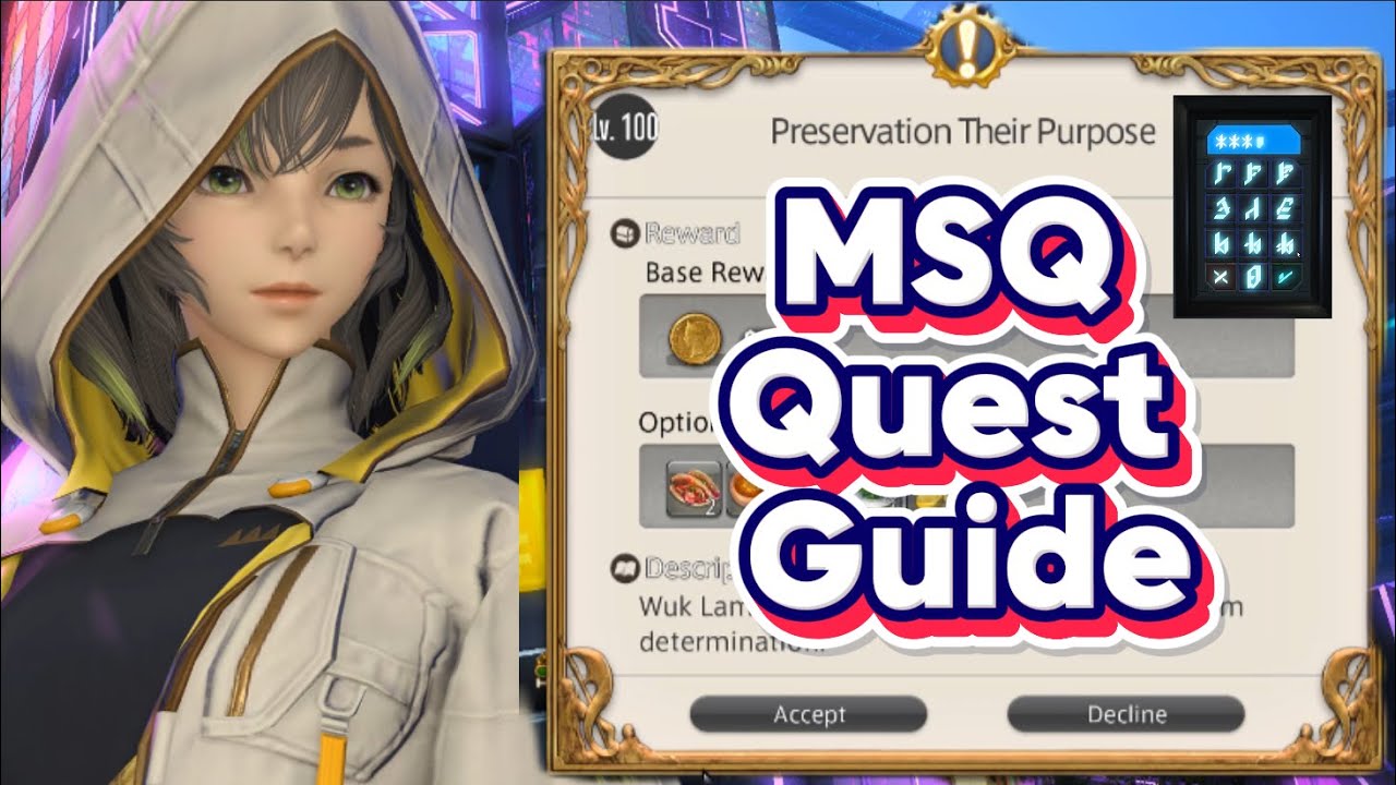 How To Complete Preservation Their Purpose - MSQ Guide [FFXIV Dawntrail 7.3] (Puzzles)