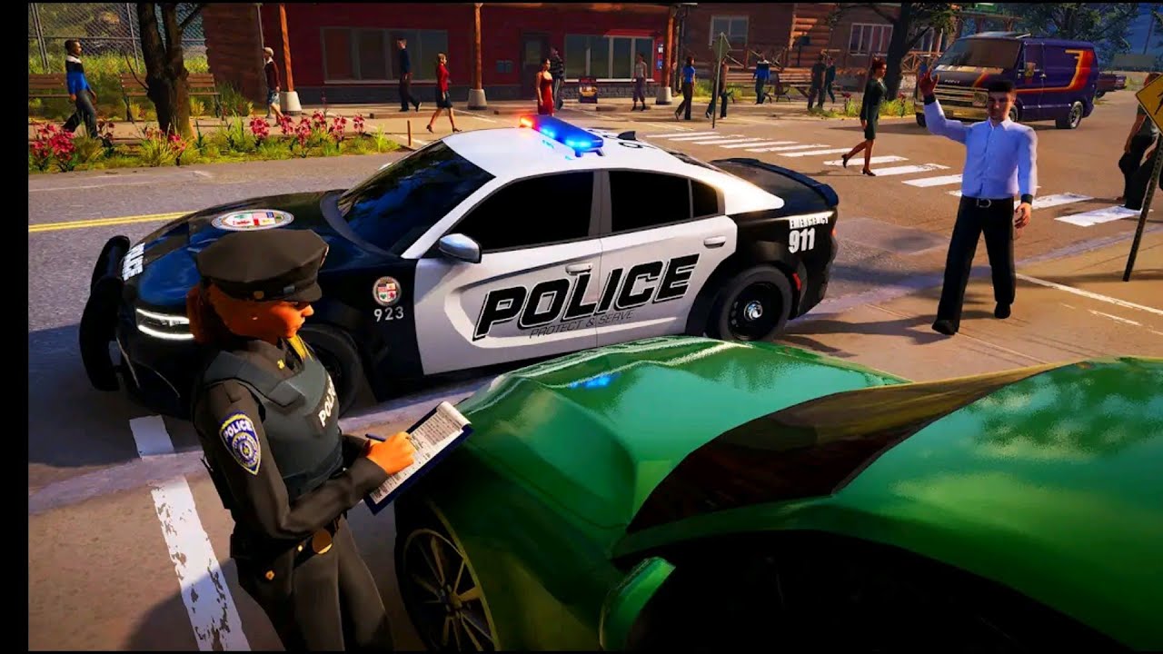 Police Simulator Car Patrol – High Speed Chase! 🚔
