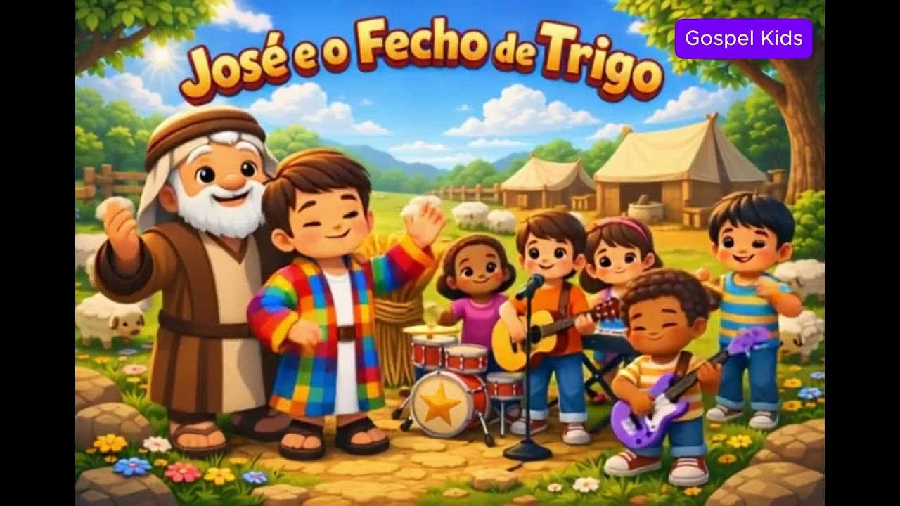 José e o Fecho de Trigo🌾 | Música Gospel Infantil 🎶 Histórias Bíblicas para Crianças