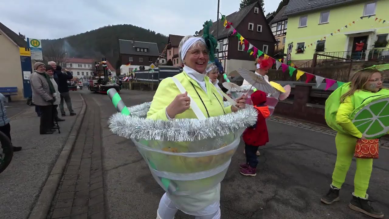 Schiffer- Fastnacht in Prossen 17. Januar 2026 Der Festumzug geht los 