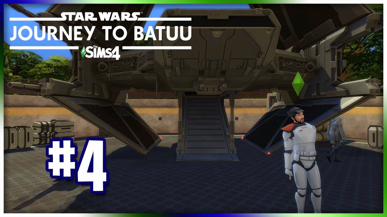 Exploring Space in Star Wars! | The Sims 4: Journey to Batuu | EP 4