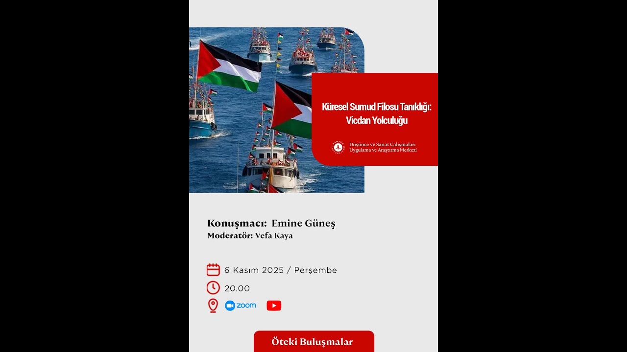 Küresel Sumud Filosu Tanıklığı: Vicdan Yolculuğu | Emine Güneş