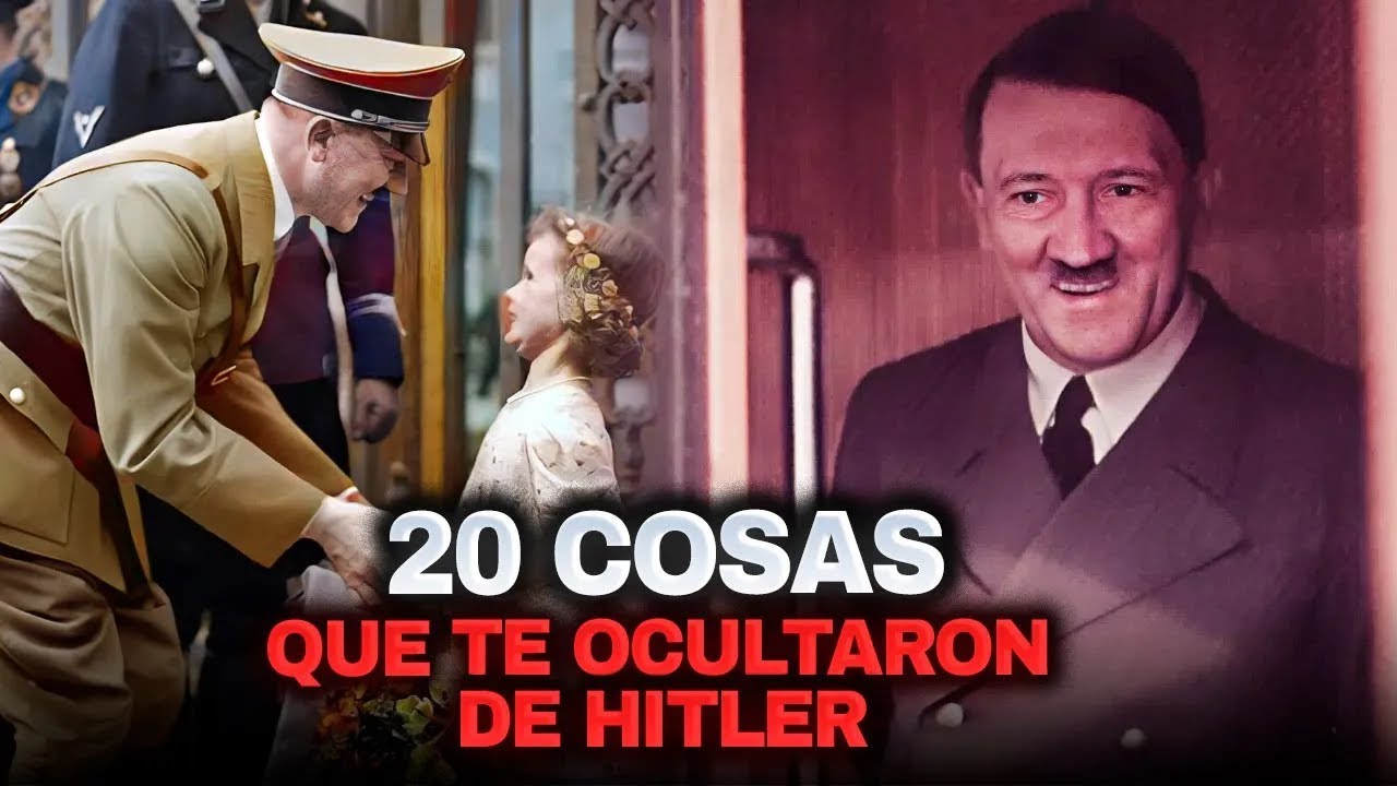 ¡20 Cosas Escalofriantes Que te Intentaron Ocultar sobre Adolf Hitler!