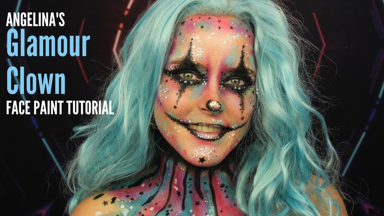 Glamour Clown Makeup Tutorial | SchminkenGrime.nl