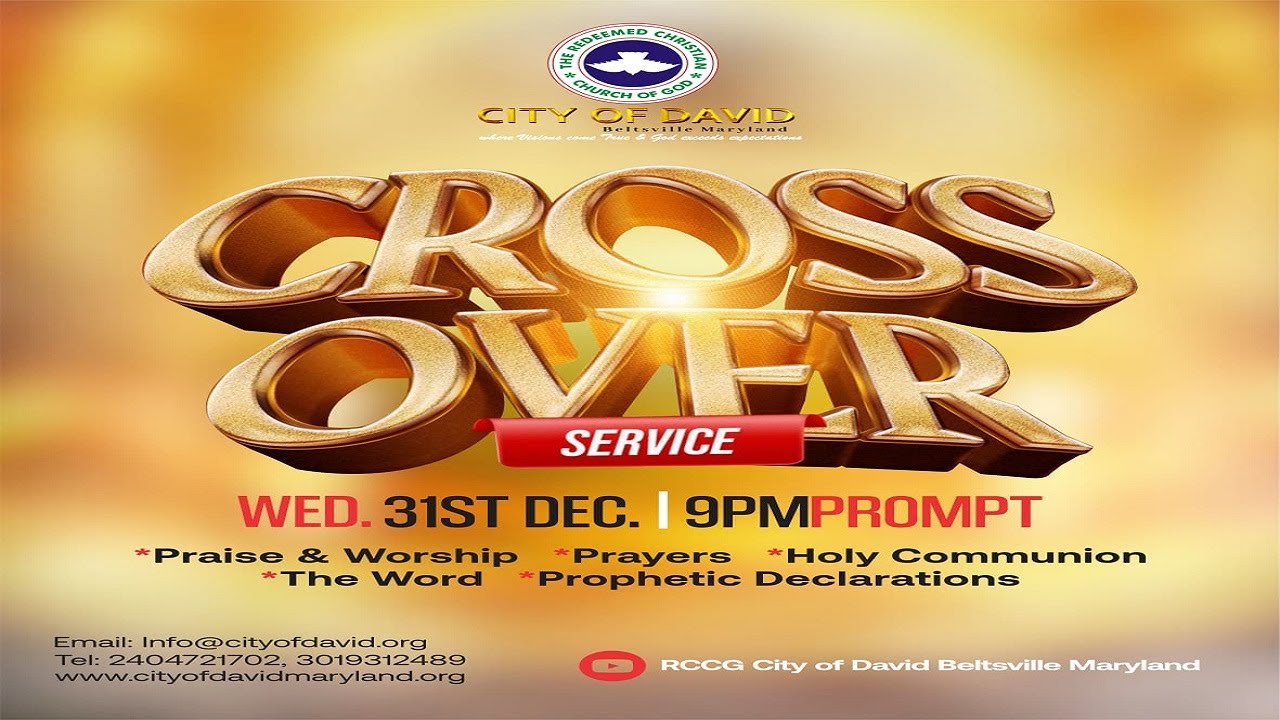Crossover Service - December 31, 2025 | RCCG City of David